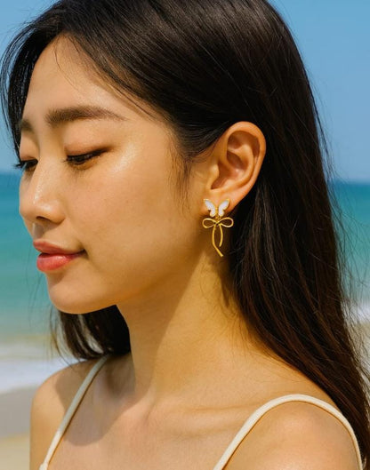 Butterfly & Bow Earrings