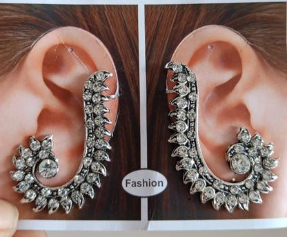 Crystal Vine Ear Cuffs