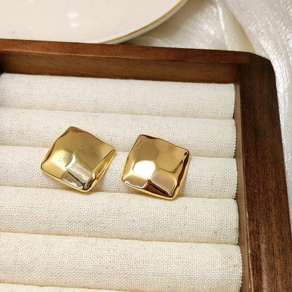 Molten Quilt Square Studs