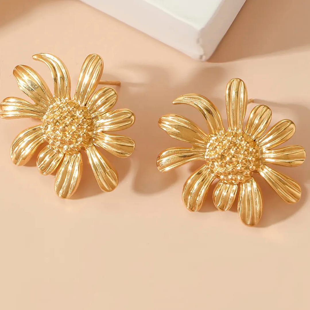 Floral Statement Earrings