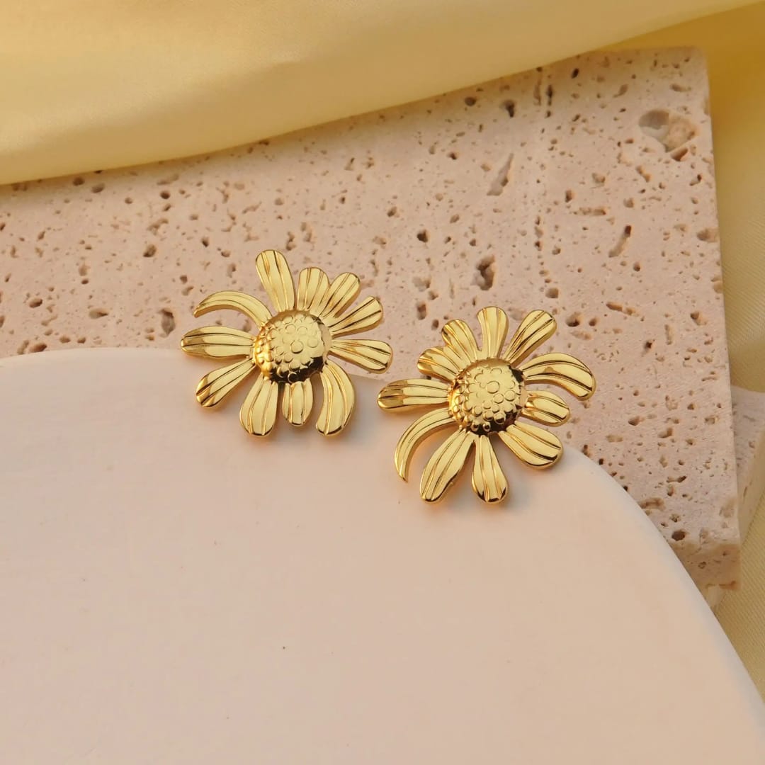 Floral Statement Earrings