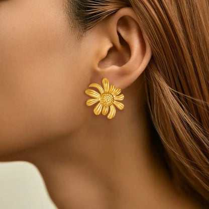 Floral Statement Earrings