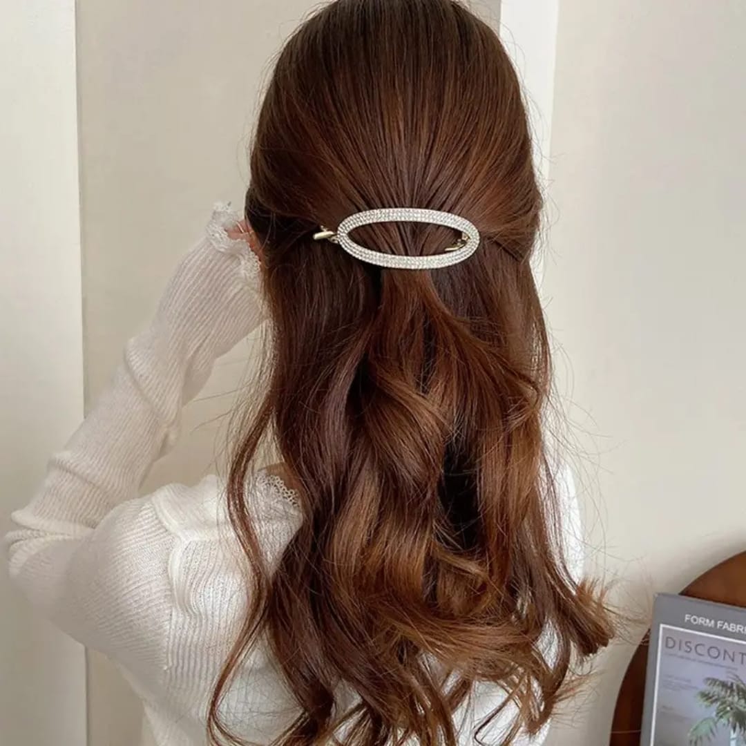 Crystal Halo Hair Clip