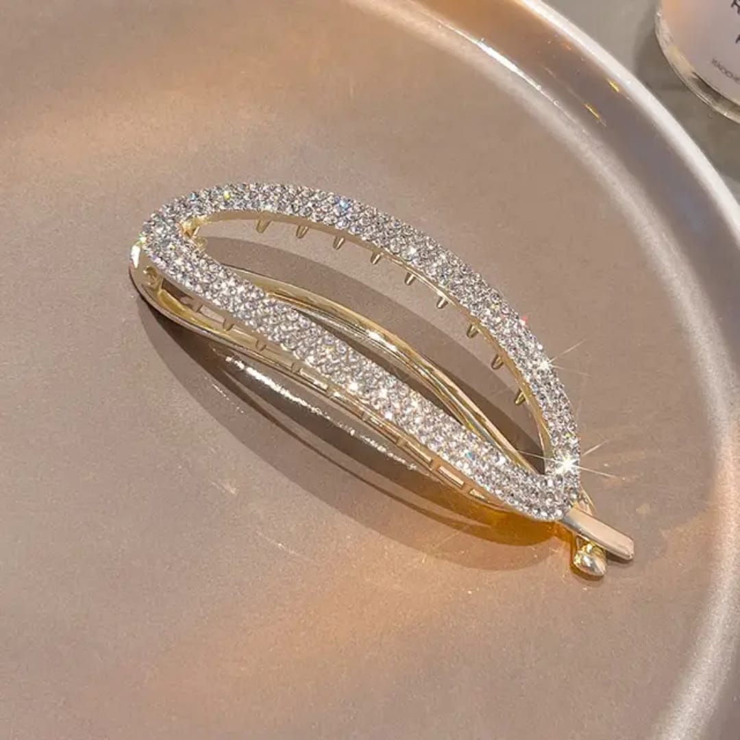 Crystal Halo Hair Clip