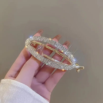 Crystal Halo Hair Clip