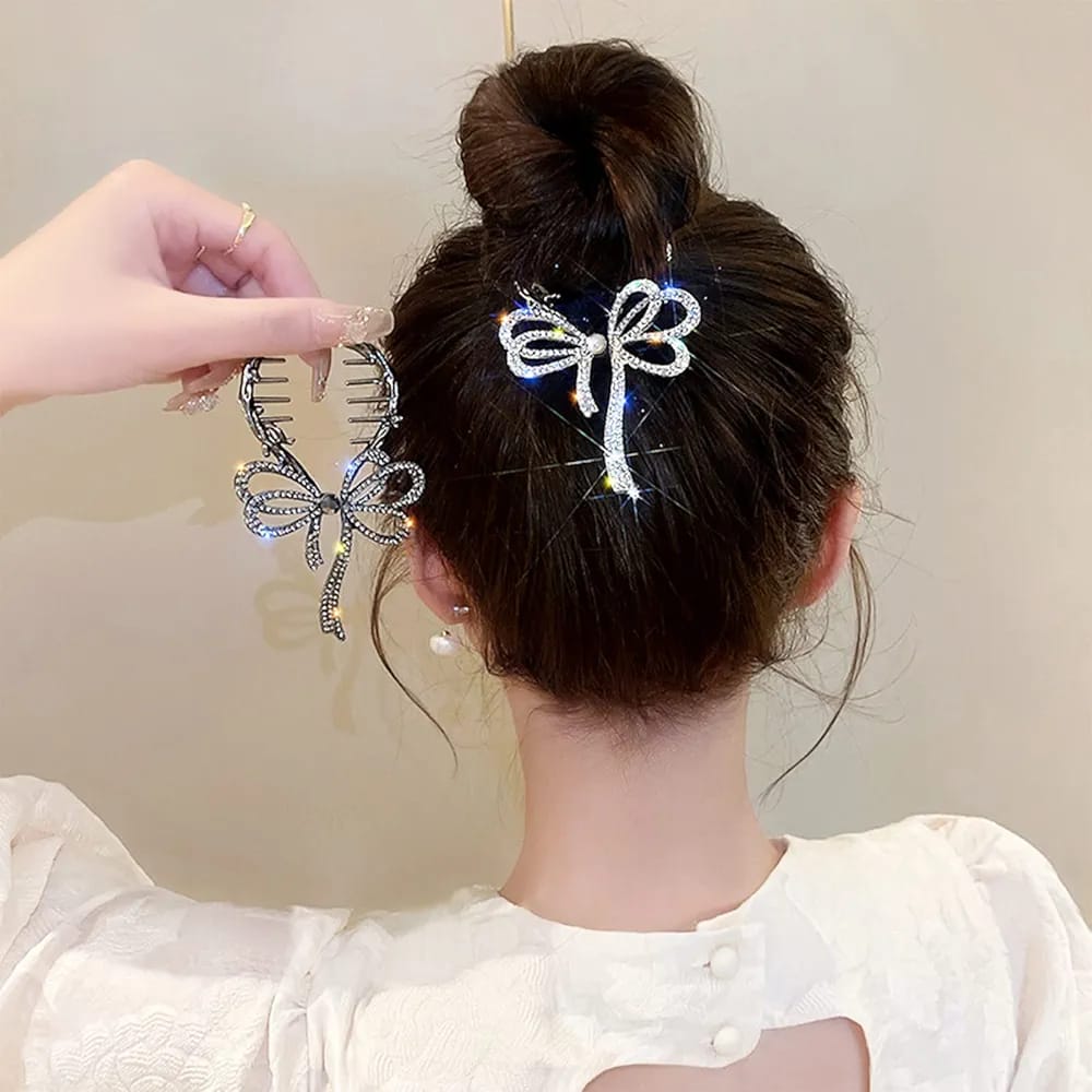 Pearl Butterfly Hair Clip