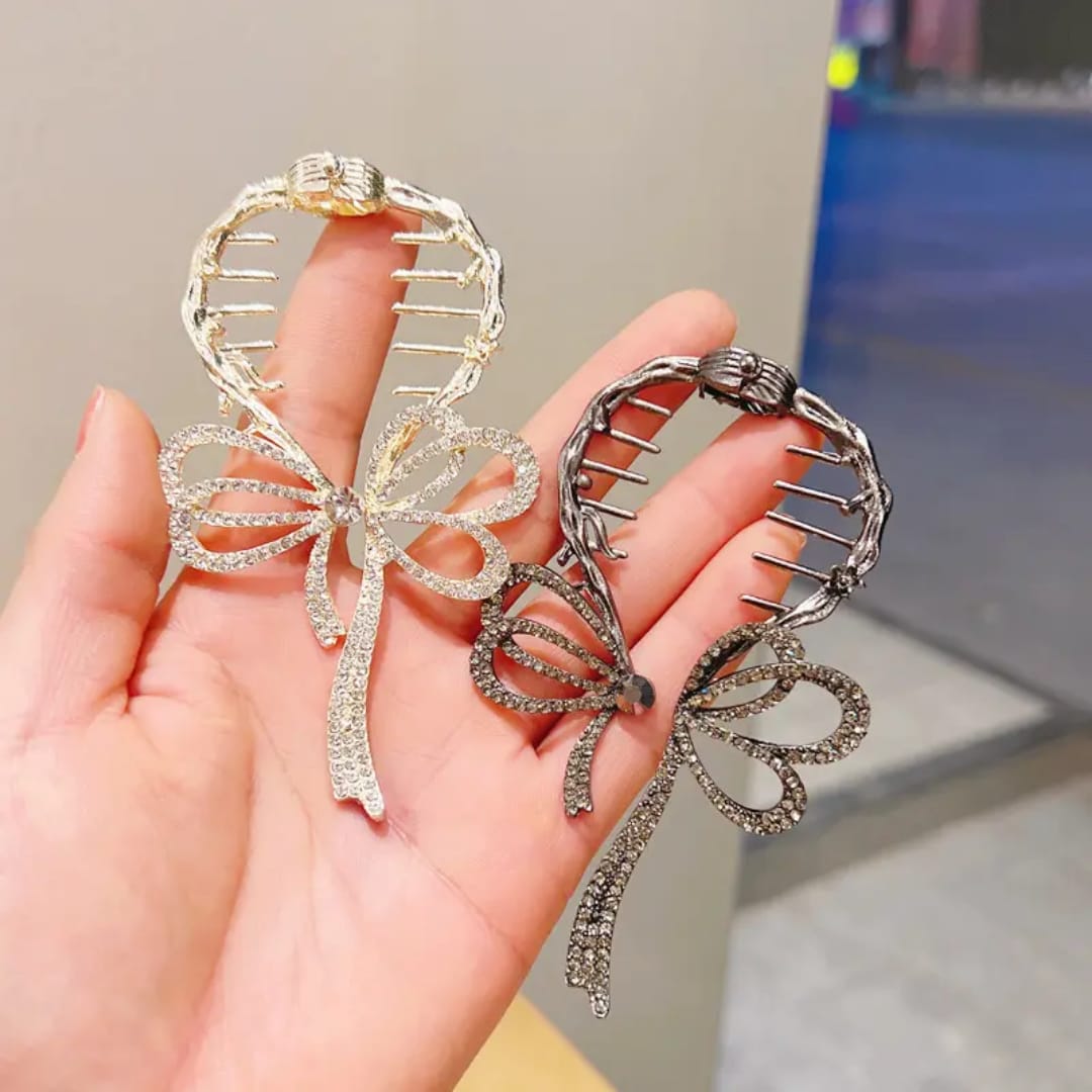 Pearl Butterfly Hair Clip