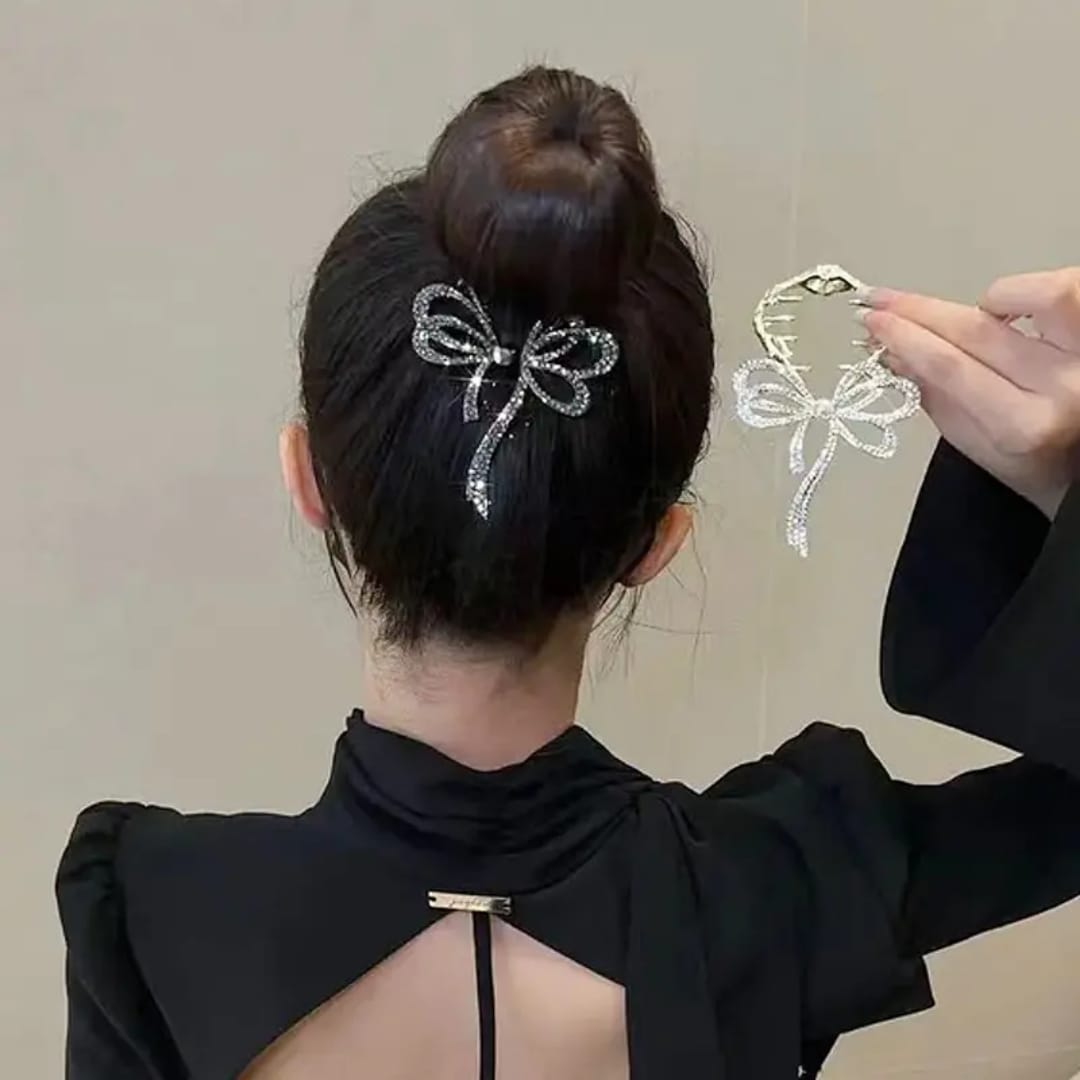 Pearl Butterfly Hair Clip