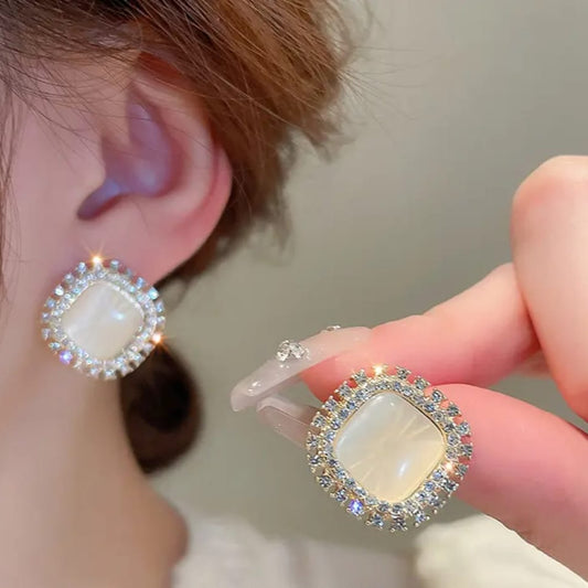 Lustre Frame Earrings