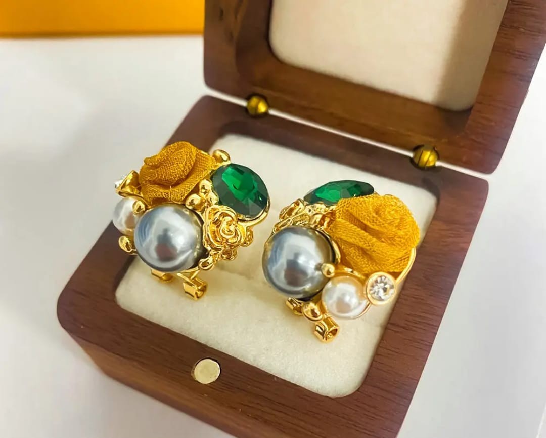 Luxe Garden Bloom Earrings