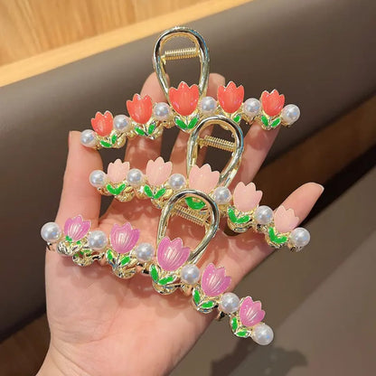 Floral Elegance  Hair Clip