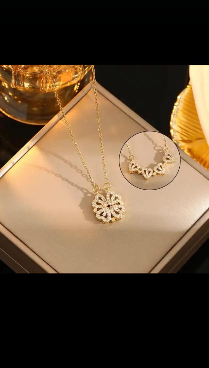 Lucky Charm Clover Necklace