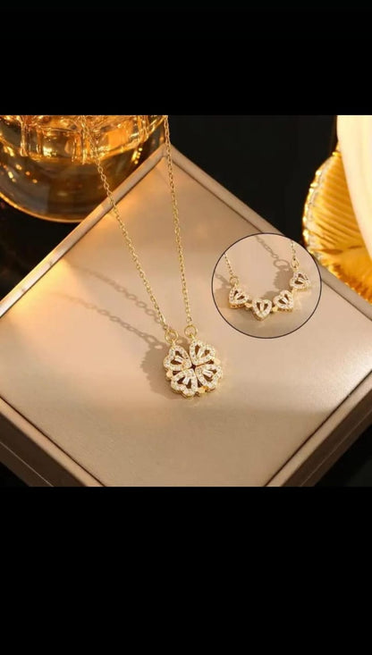 Lucky Charm Clover Necklace