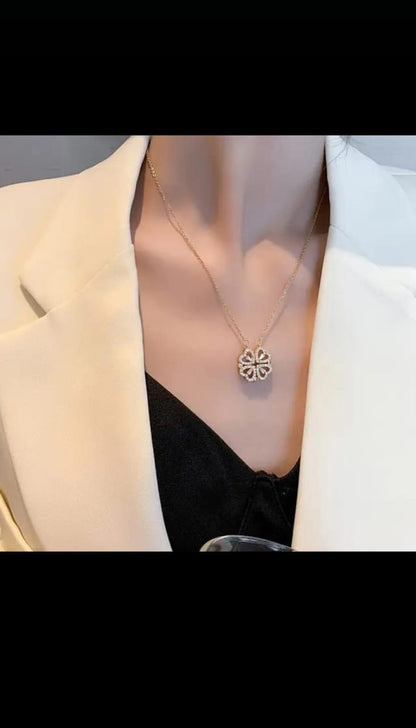 Lucky Charm Clover Necklace
