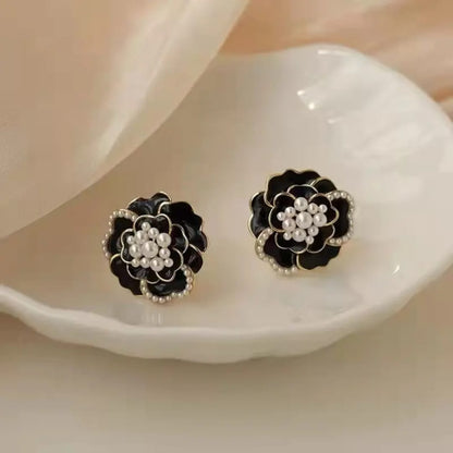 Midnight Bloom Earrings
