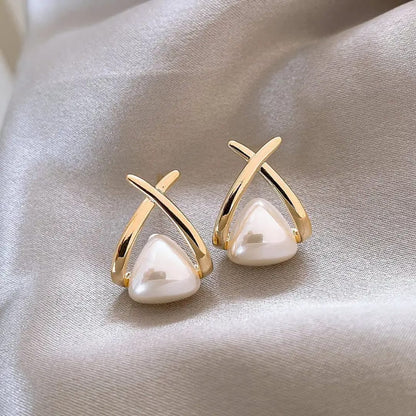 Pearl Twist Earrings