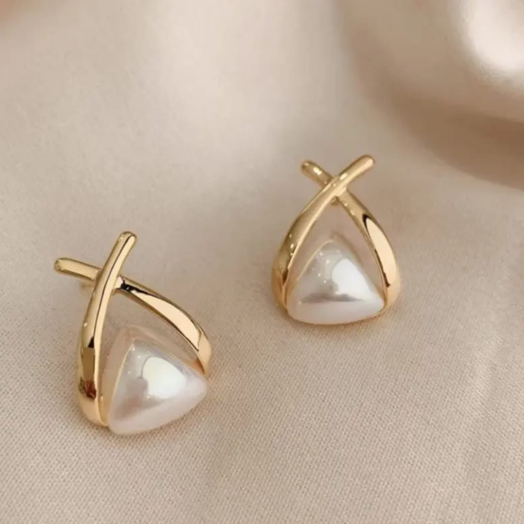 Pearl Twist Earrings