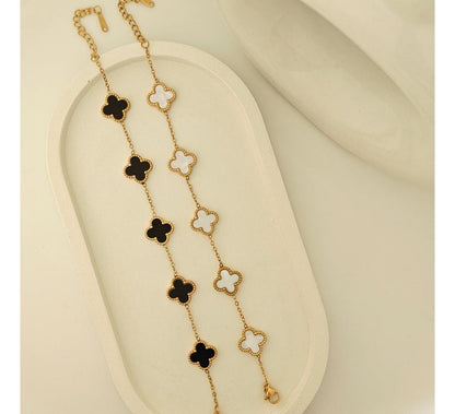 Clover Charm Duo Bracelets