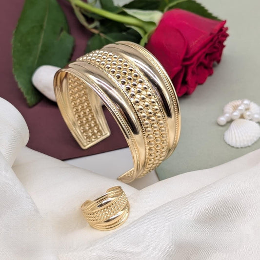Golden Tides Bracelet & Ring Set