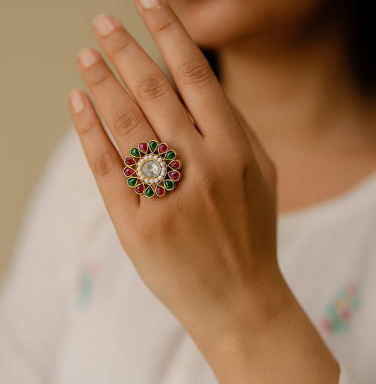 Jewel Blossom Ring