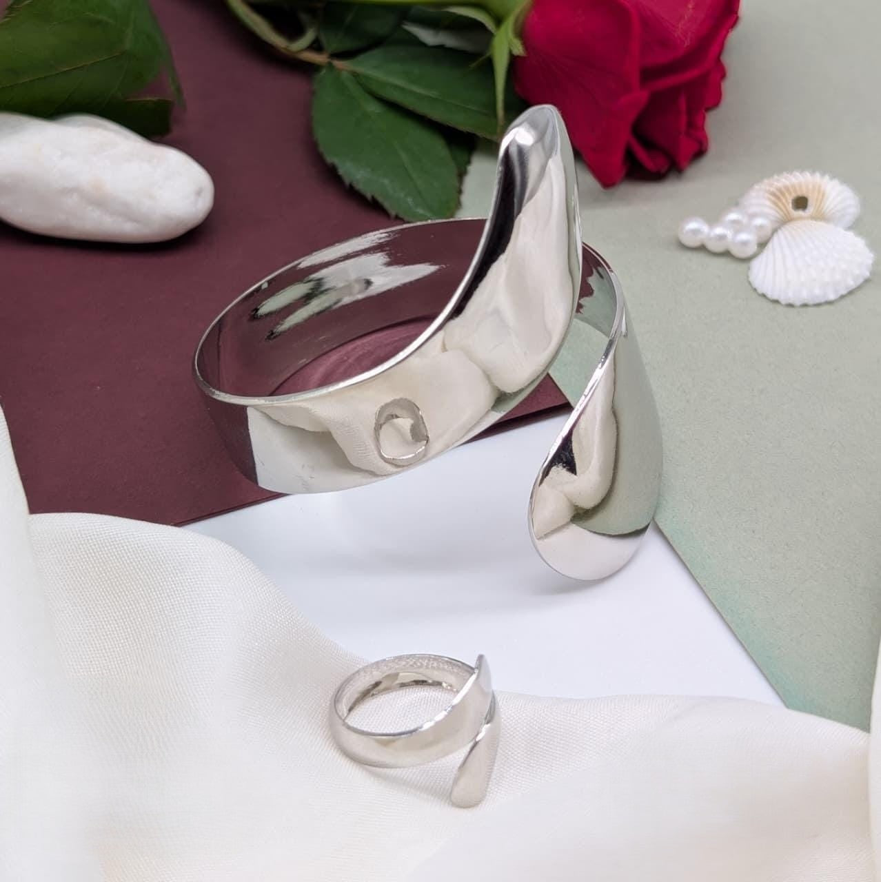 Moonlit Drift Bracelet & Ring Set