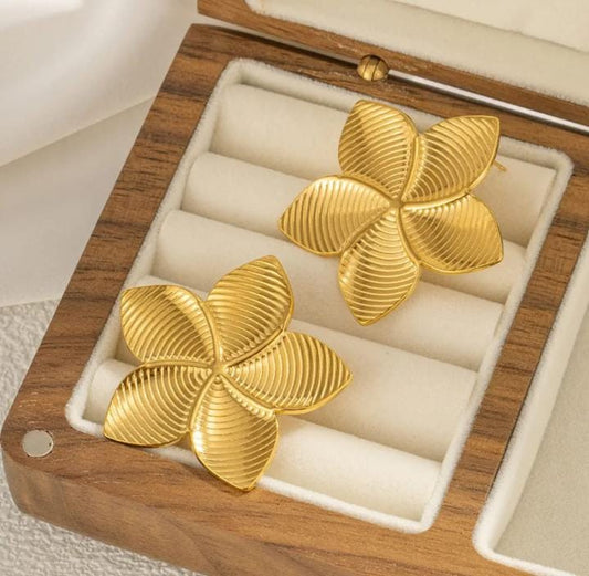 Golden Bloom Earrings