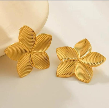Golden Bloom Earrings