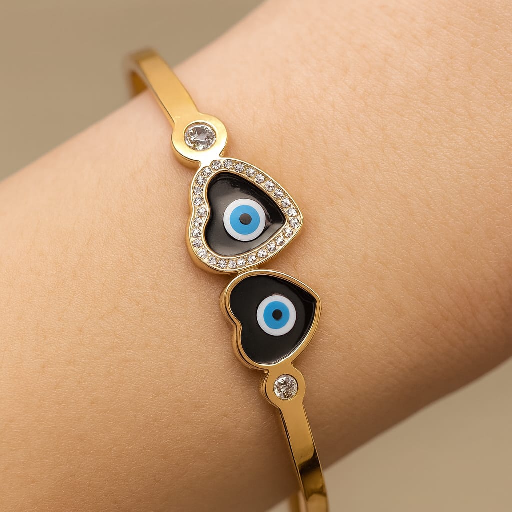 Heart of Protection Gold Bracelet