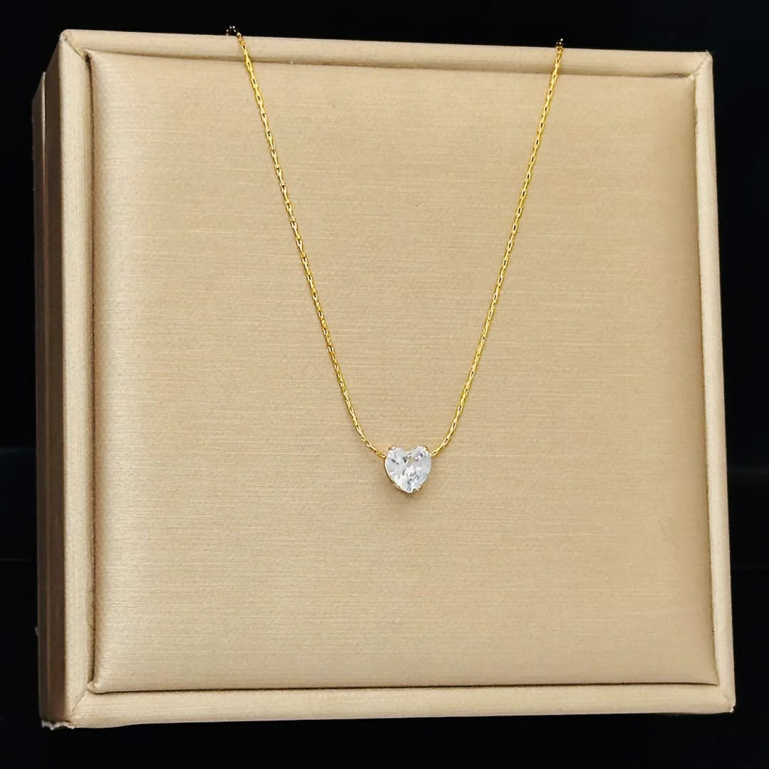 Crystal Heart Necklace