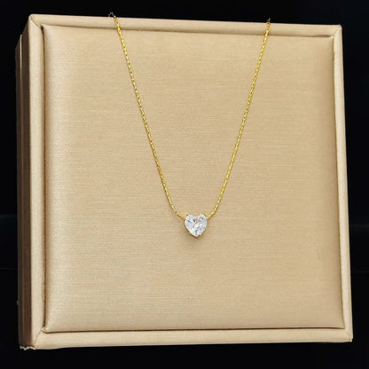 Crystal Heart Necklace