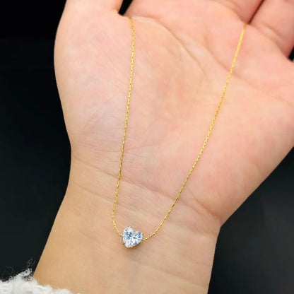 Crystal Heart Necklace