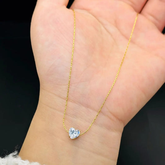 Crystal Heart Necklace