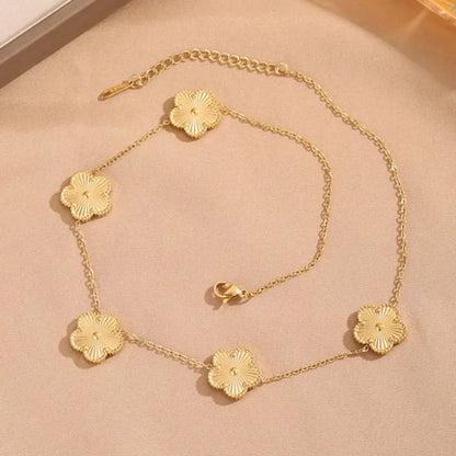 Floral Grace Statement Necklace
