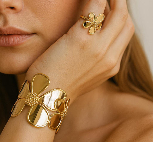 Floral Radiance Jewelry Duo