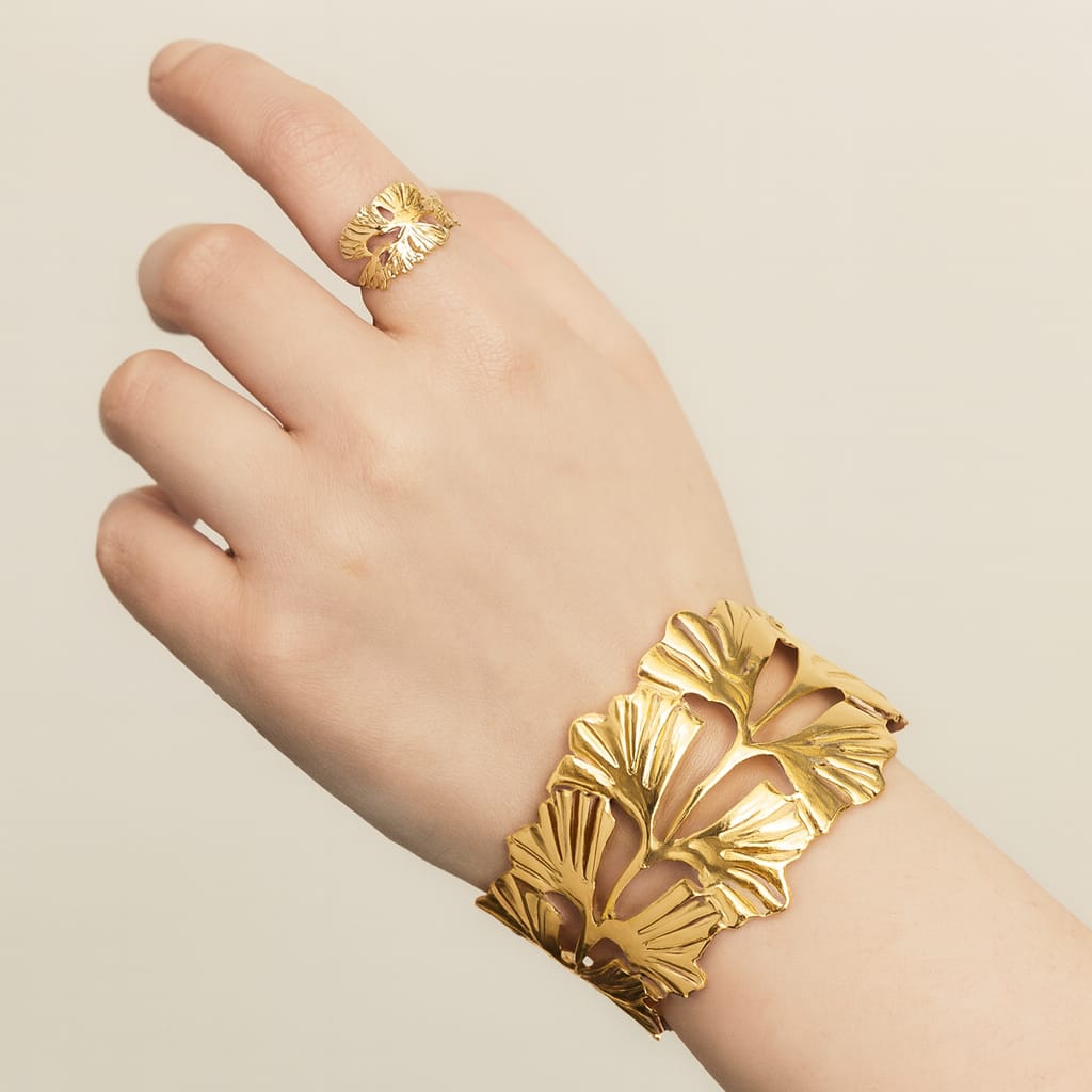 Ginkgo Grace Jewelry Duo