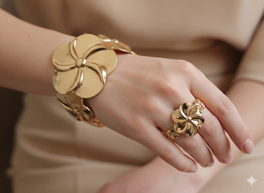 Floral Majesty Jewelry Duo