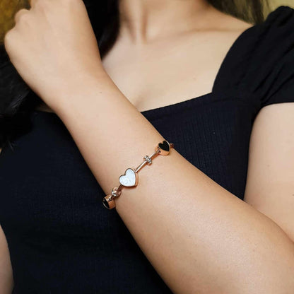 Roman Charm Cable Bracelet