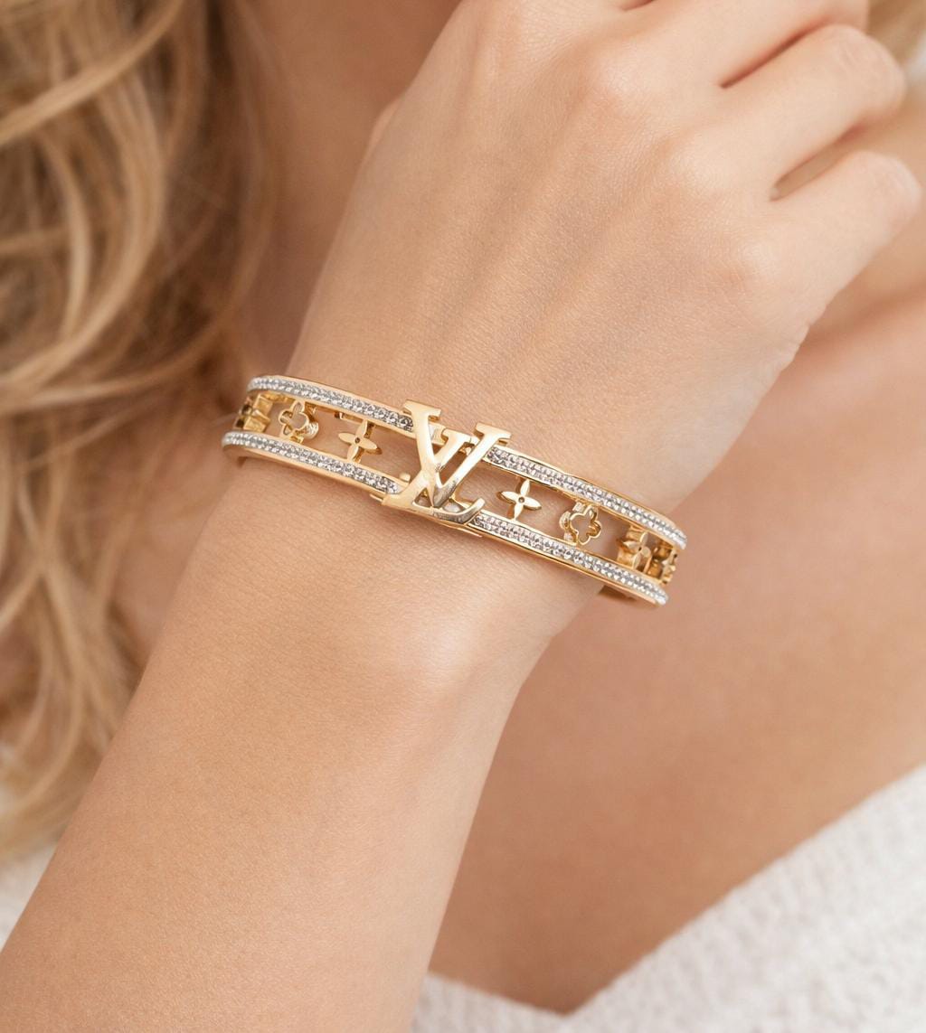 Louis Vuitton Logo Bracelet