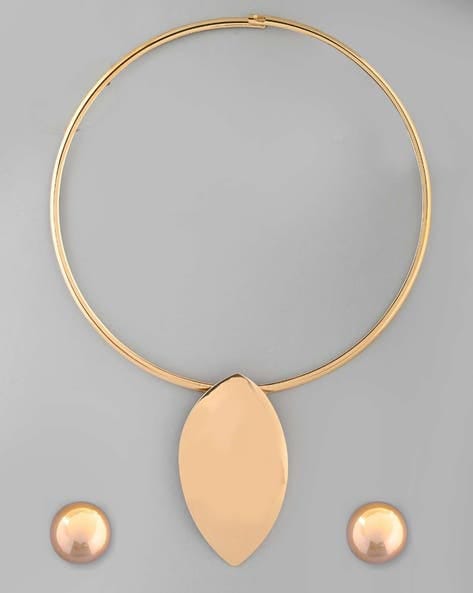 Era Bloom: Gold Leaf Pendant Necklace