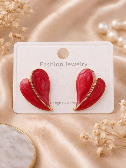 Scarlet Heart Elegance Earrings