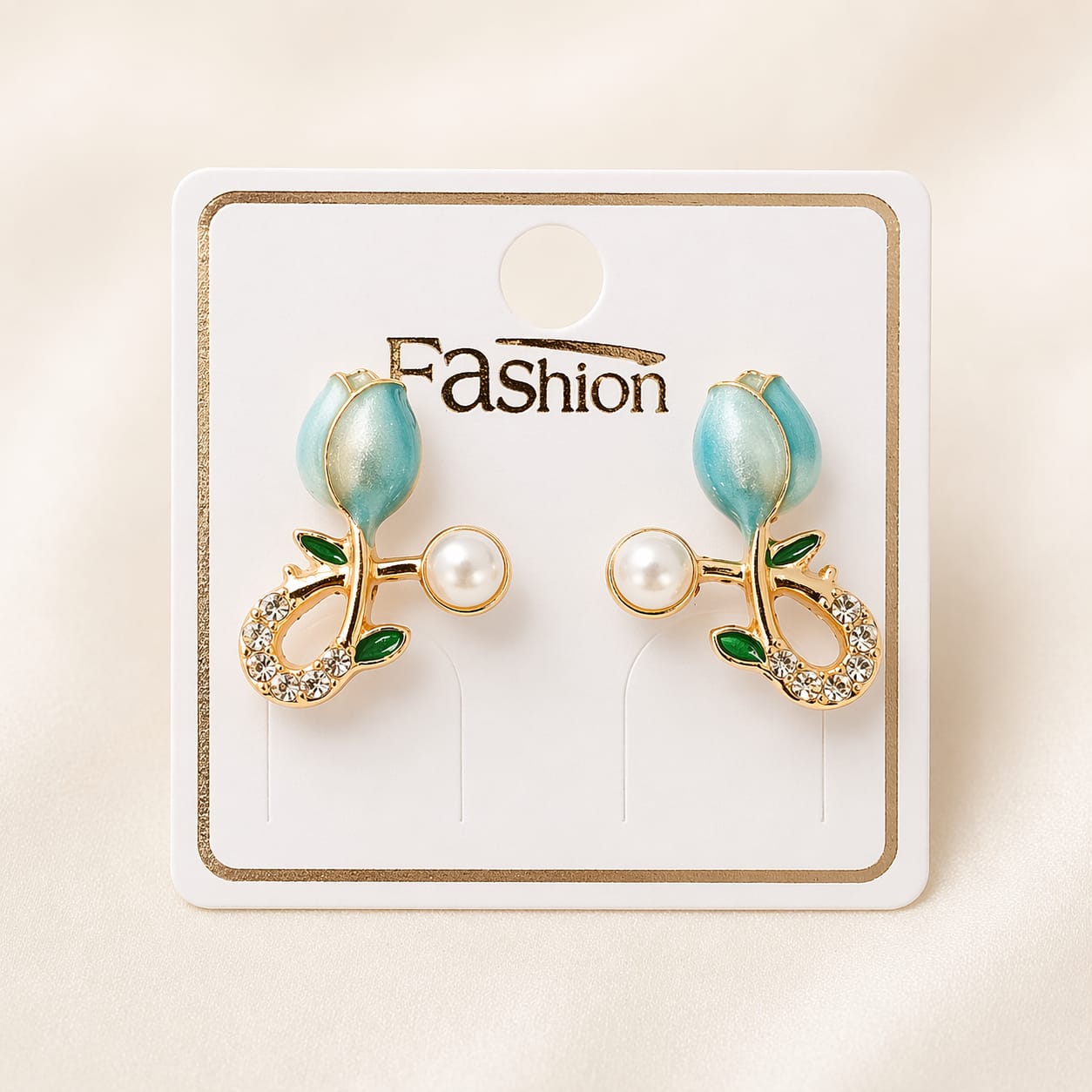 Elegant Rosebud Earrings