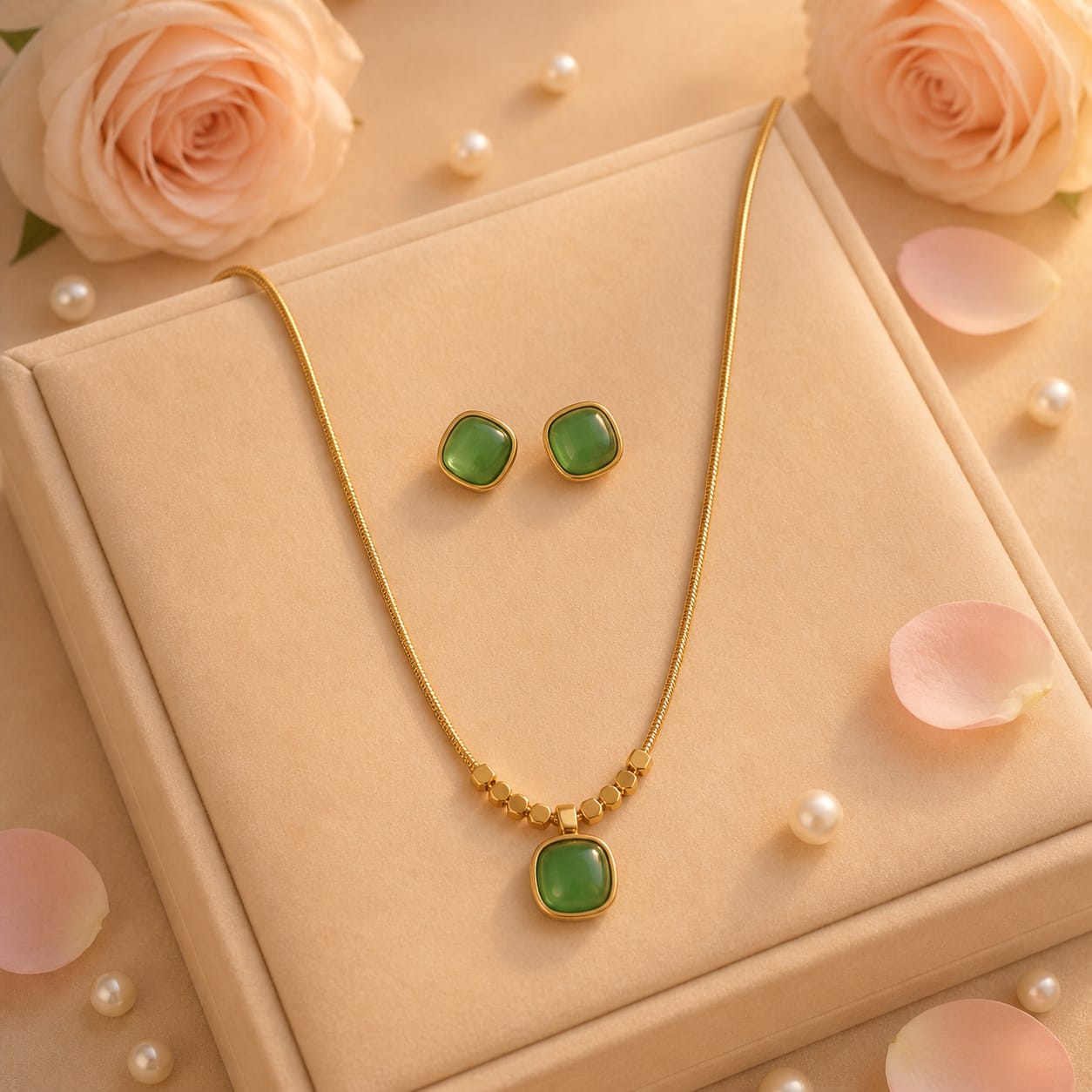 Gemstone Jewelry Set