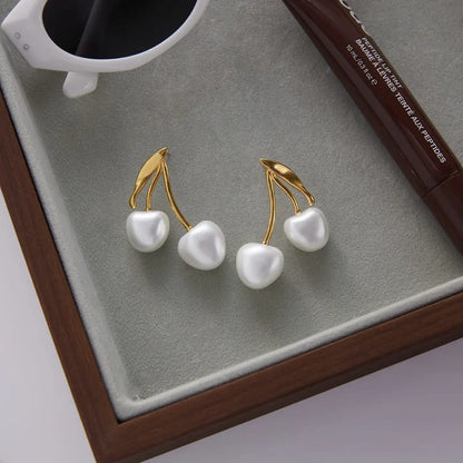 Cherry Pearl Earrings