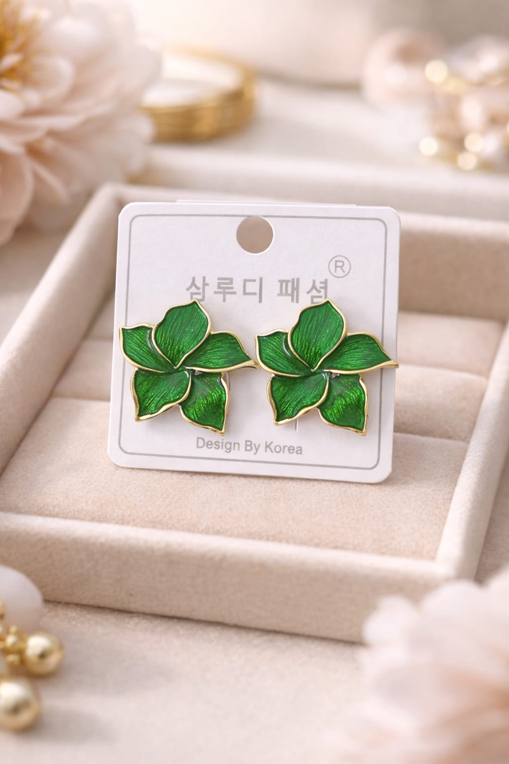 Azure Bloom Earrings