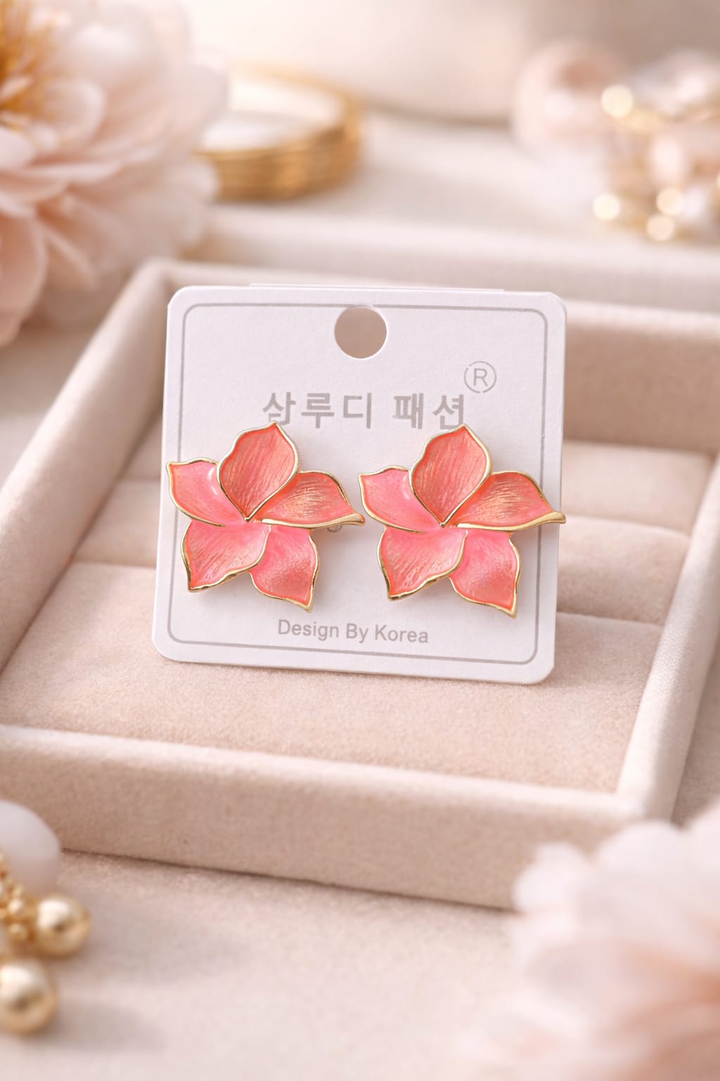 Azure Bloom Earrings
