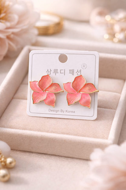 Azure Bloom Earrings