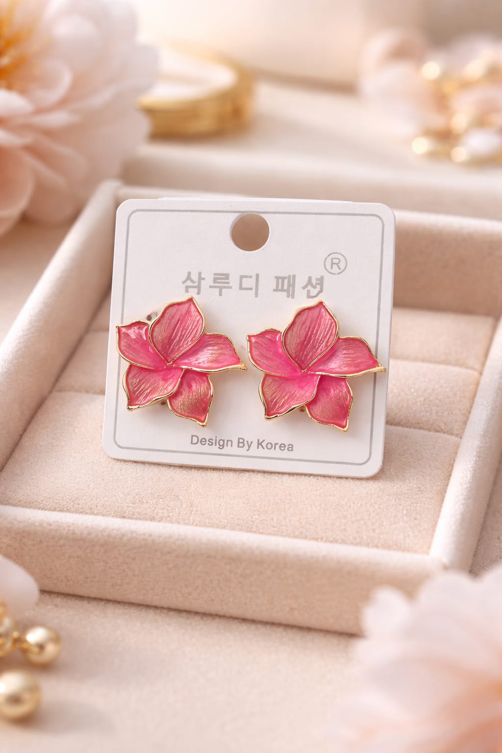 Azure Bloom Earrings