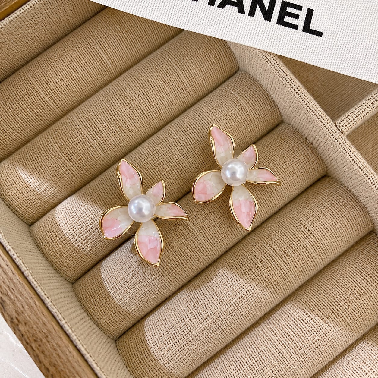 Enchanted Pearl Blossom Earrings
