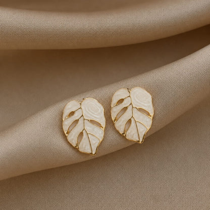 Monstera Leaf Earrings