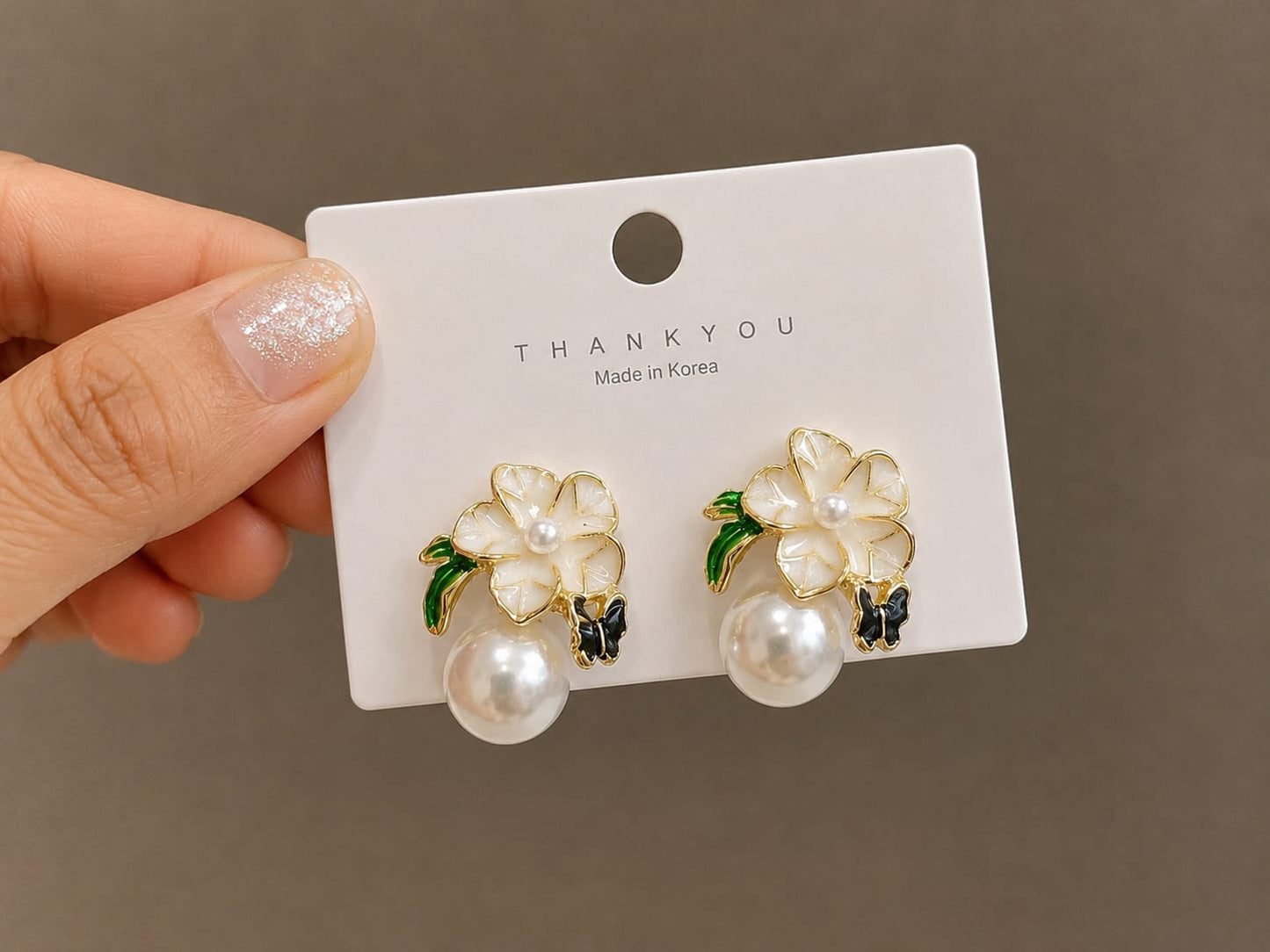 Crimson Bloom Earrings
